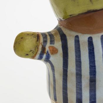 Lisa Larson, two stoneware figurines.