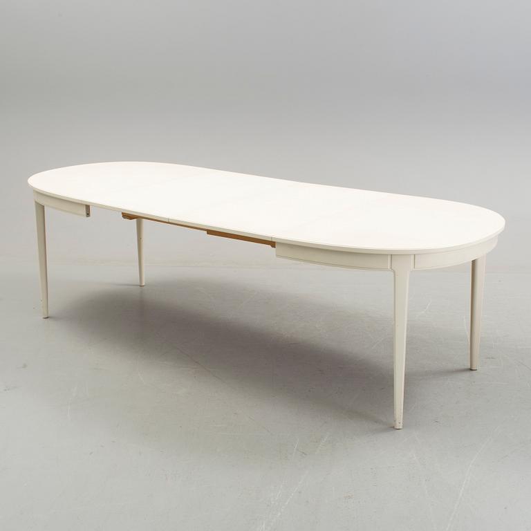 CARL MALMSTEN, 6 dining chairs and one table, Bodafors 1963.