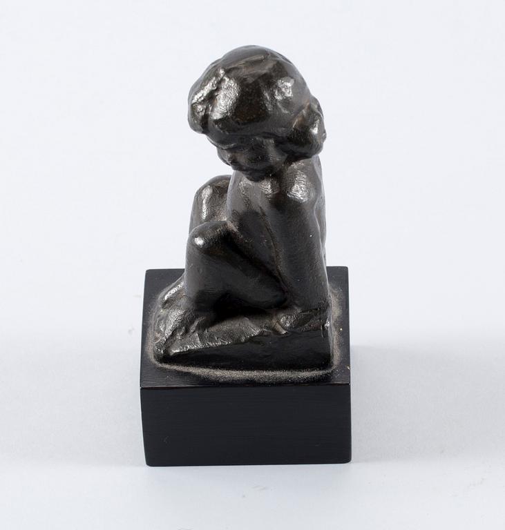 CARL-EINAR BORGSTRÖM, skulptur, brons.