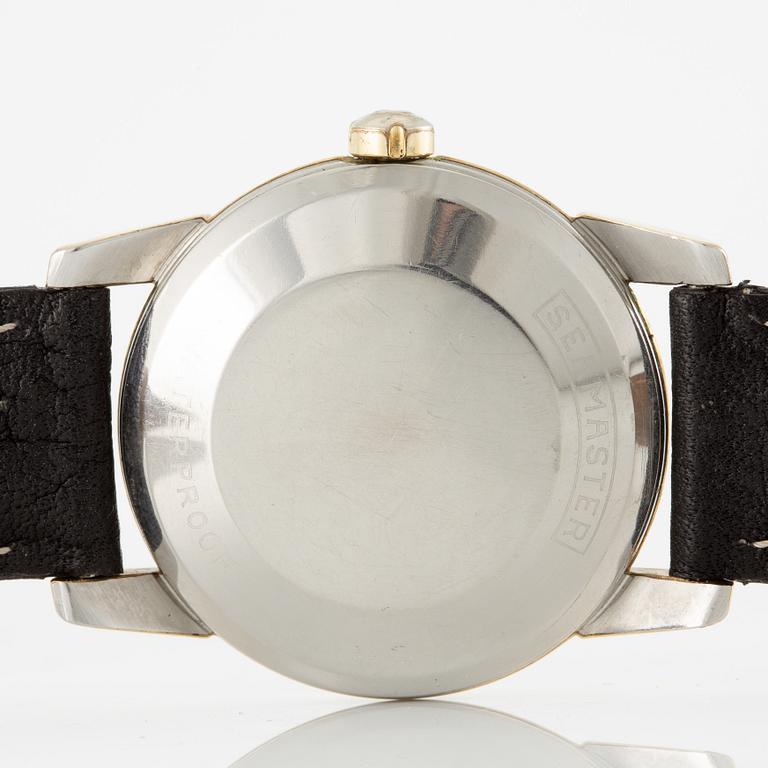 Omega, Seamaster, Calendar, wristwatch, 34 mm.