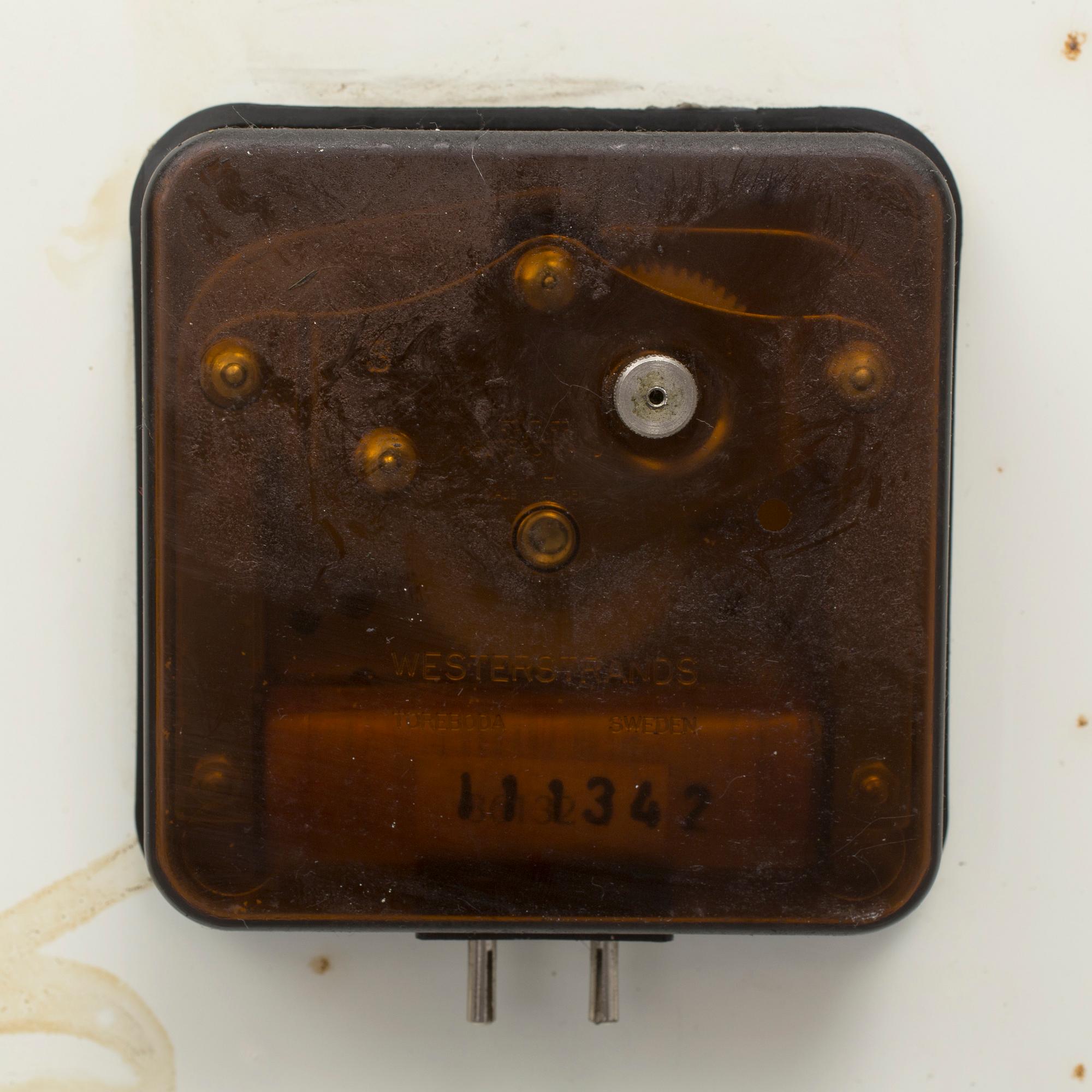 A second half of the 20th century wall clock by Westerstrand.