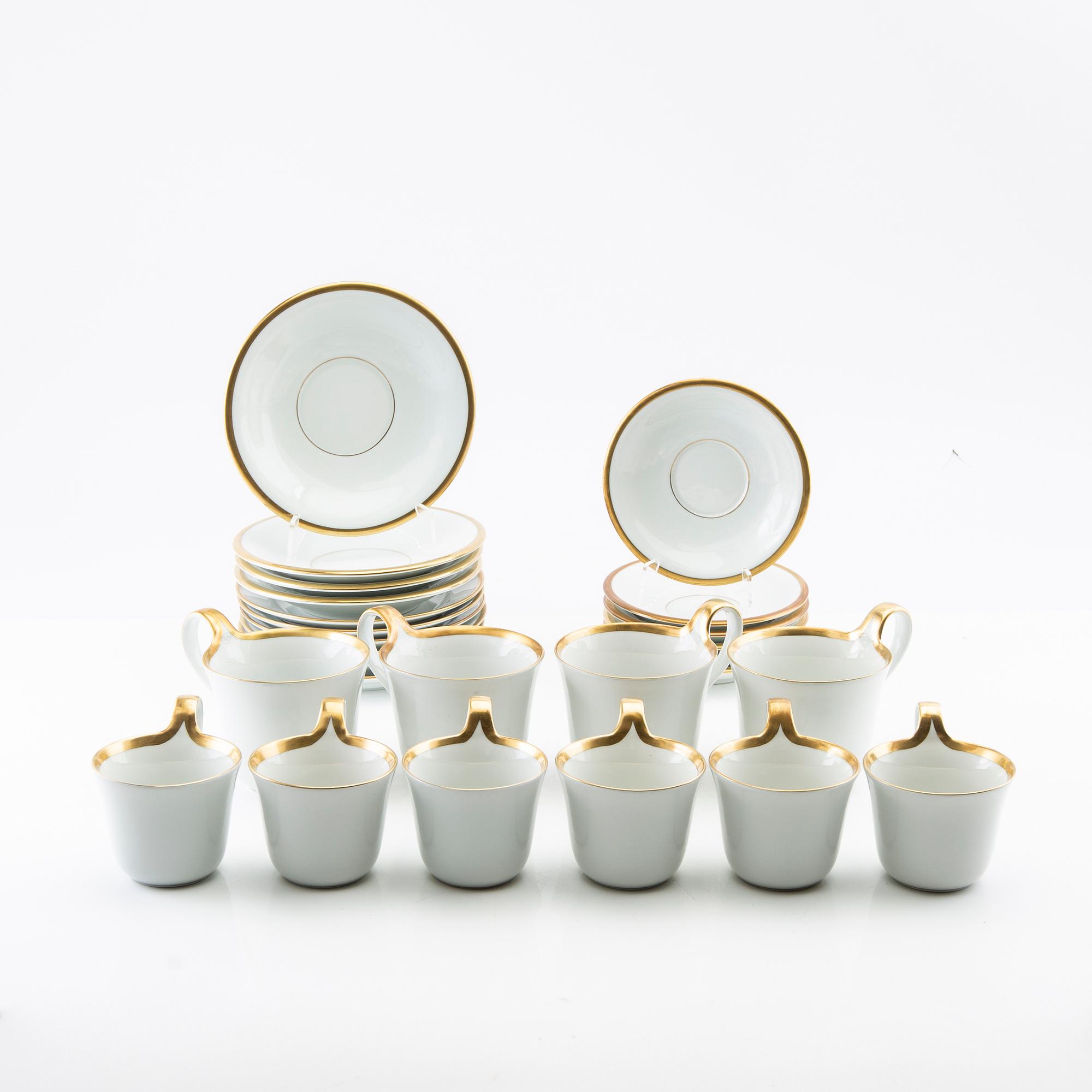 Servis 10 dlr Bing & Gröndahl Danmark porslin 1900-talets senare del.