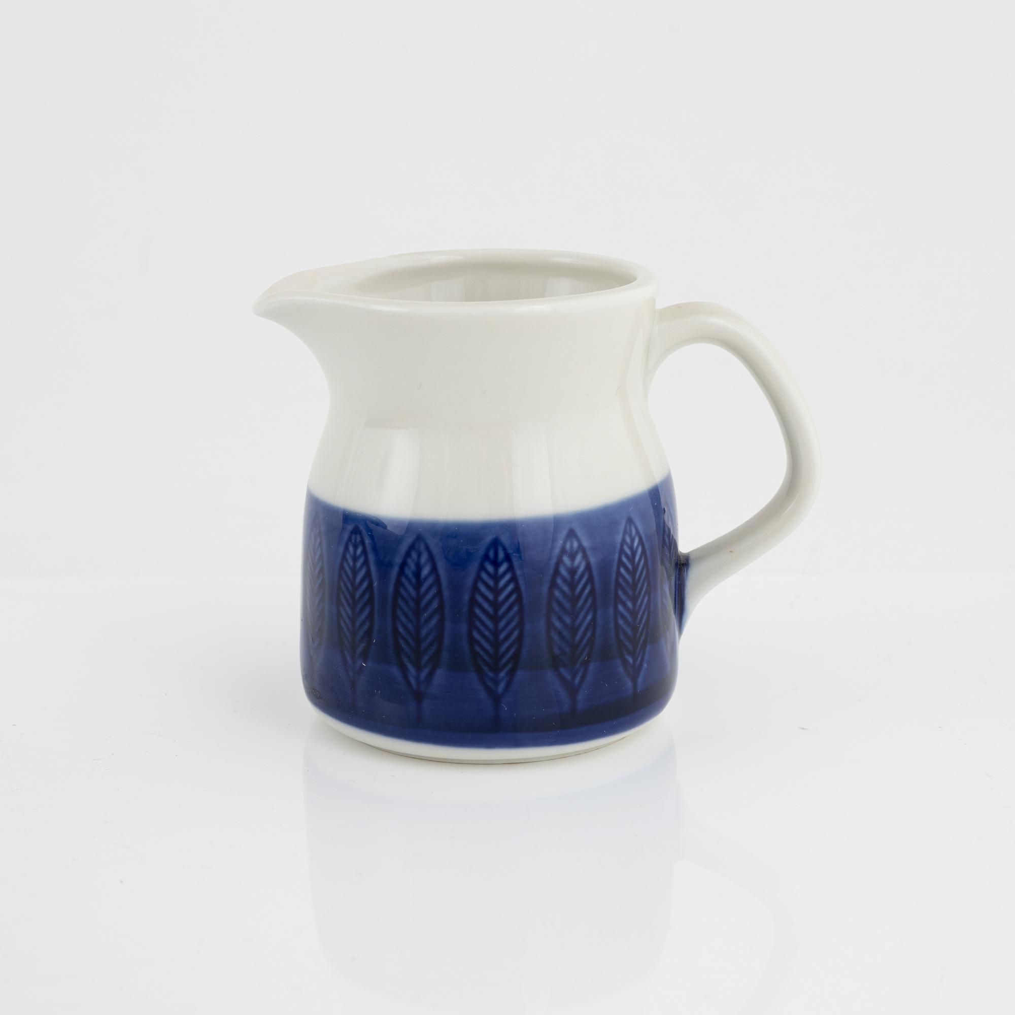 Hertha Bengtson, a 52-piece 'Koka Blå' dinner service, Rörstrand, Sweden.