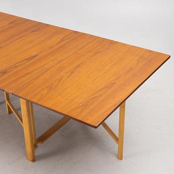 Bruno Mathsson, a drop-leaf table, 'Maria Flap', Firma Karl Mathsson, Värnamo, second half of the 20th Century.
