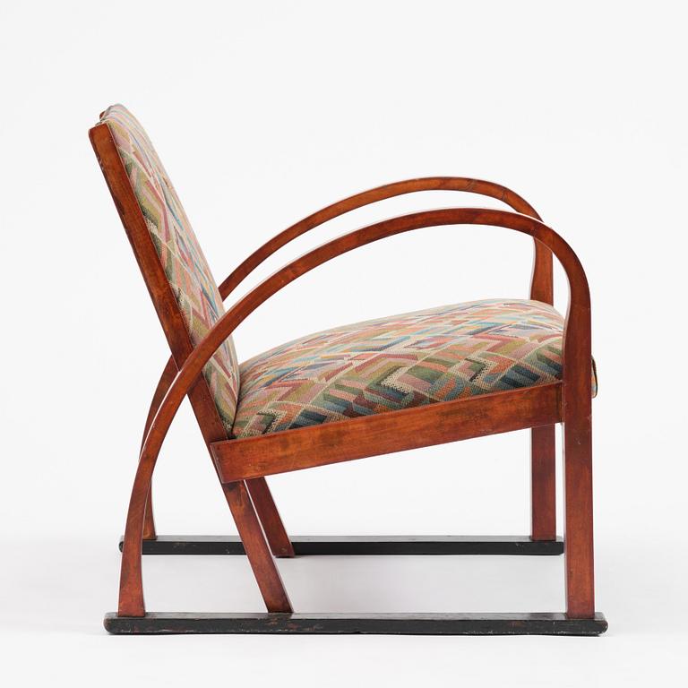 A functionalist armchair, 1930s.