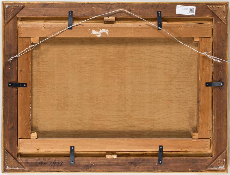 ALBERT BERG, oil on canvas, signed and dated 84.