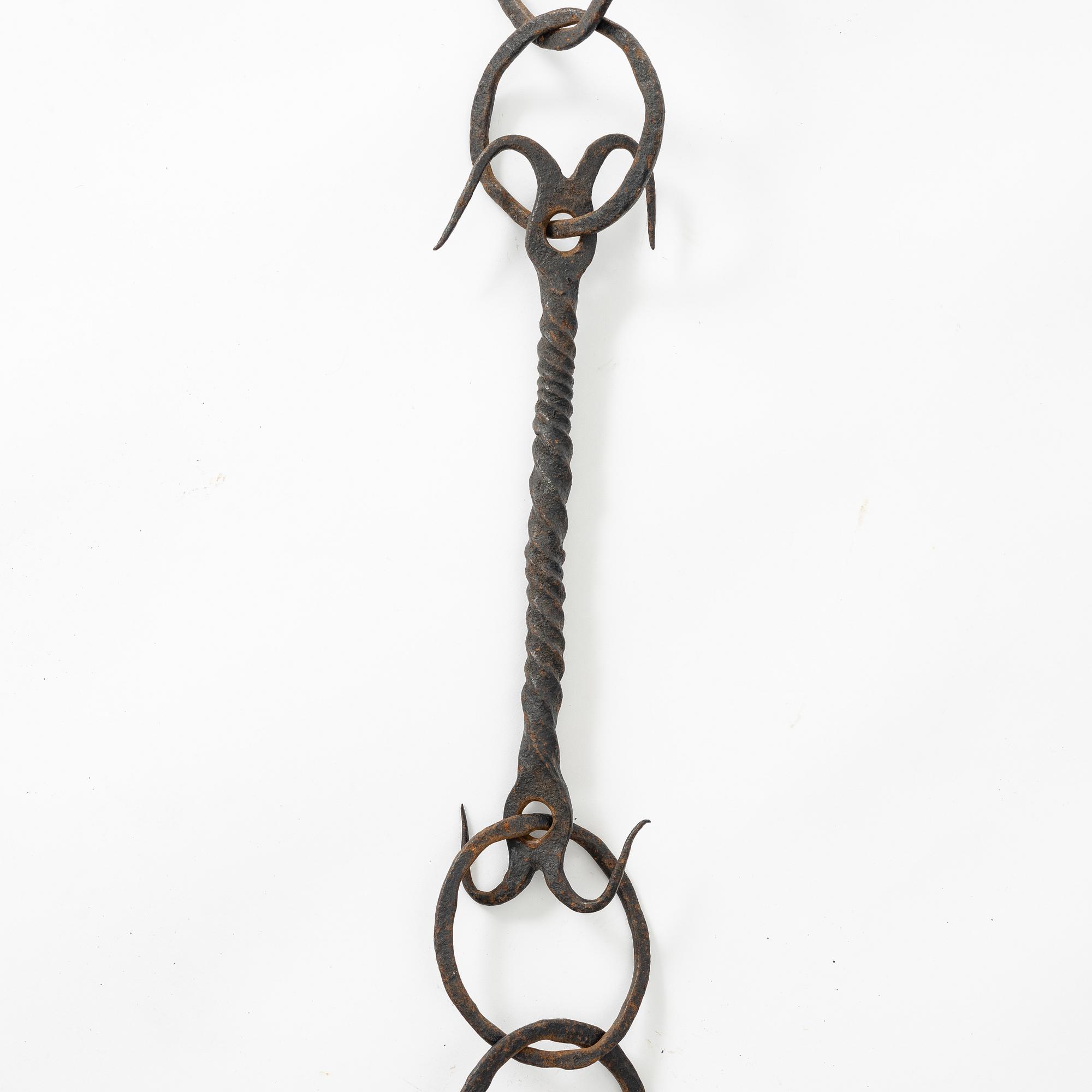 Hängare, två stycken, 1700-tal.