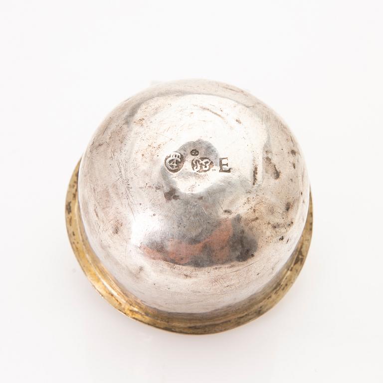 Tumbler, silver, Peter Gadd (active 1750–1764), Kristianstad.
