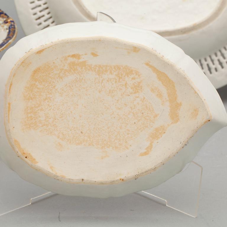 SERVISDELAR, 14 st, kompaniporslin, Qing dynastin, Jiaqing (1796-1820).