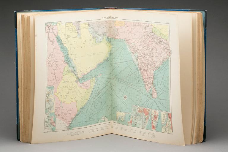 BOK. Philips "Mercantile Marine Atlas of the World". Seventh edition.