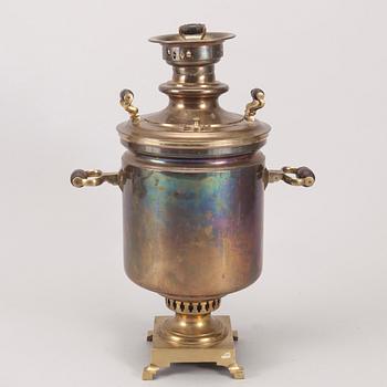 SAMOVAR, Tula, mässing, Ryssland sekelskiftet 1800/1900.