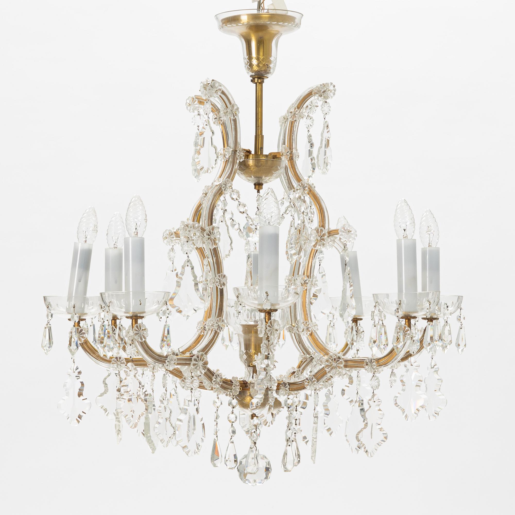 Takkrona, Maria Theresia-typ, 1900-talets andra hälft.