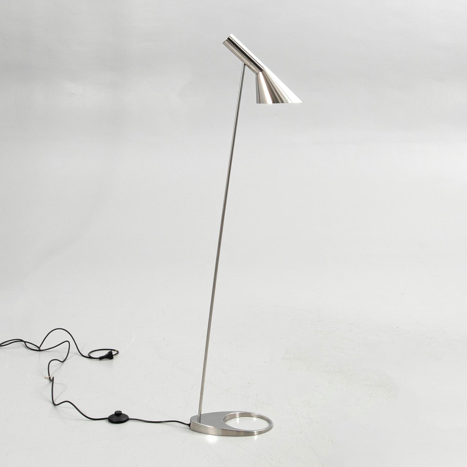 Arne Jacobsen, Floor lamp, "AJ", Louis Poulsen, Denmark.