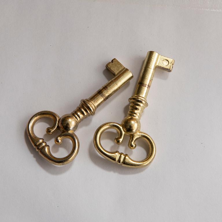 Sängbord ett par "Svensk Provins" Gustaviansk stil, Lundbergs möbler Tibro 1997.