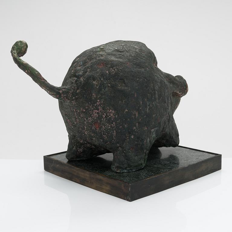 Ahti Seppet, a bronze sculpture, signed.