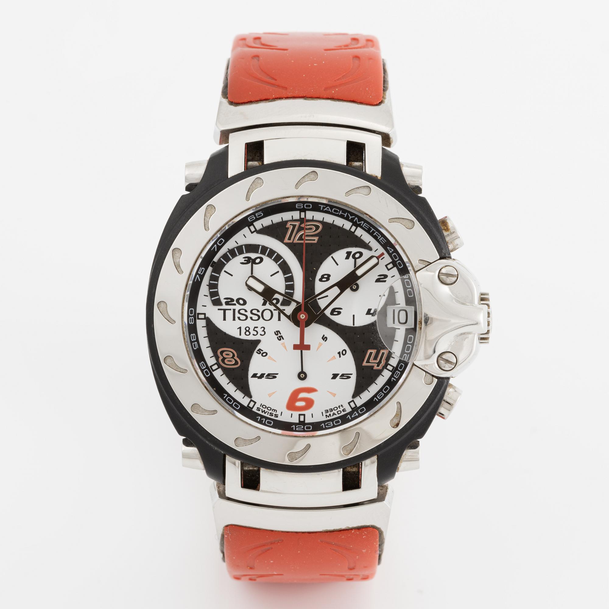 TISSOT, T-Race, Moto GP, chronograph, wristwatch, 42 mm.