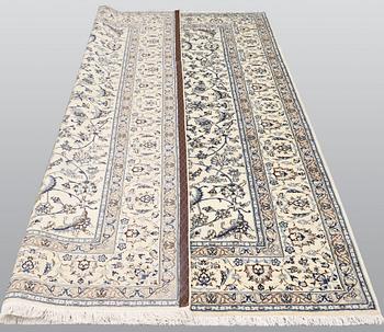 A part silk Nain, so called 9 LAA, carpet, ca 300 x 198 cm.