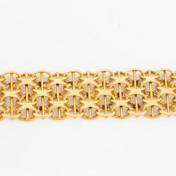 18K gold braclet.