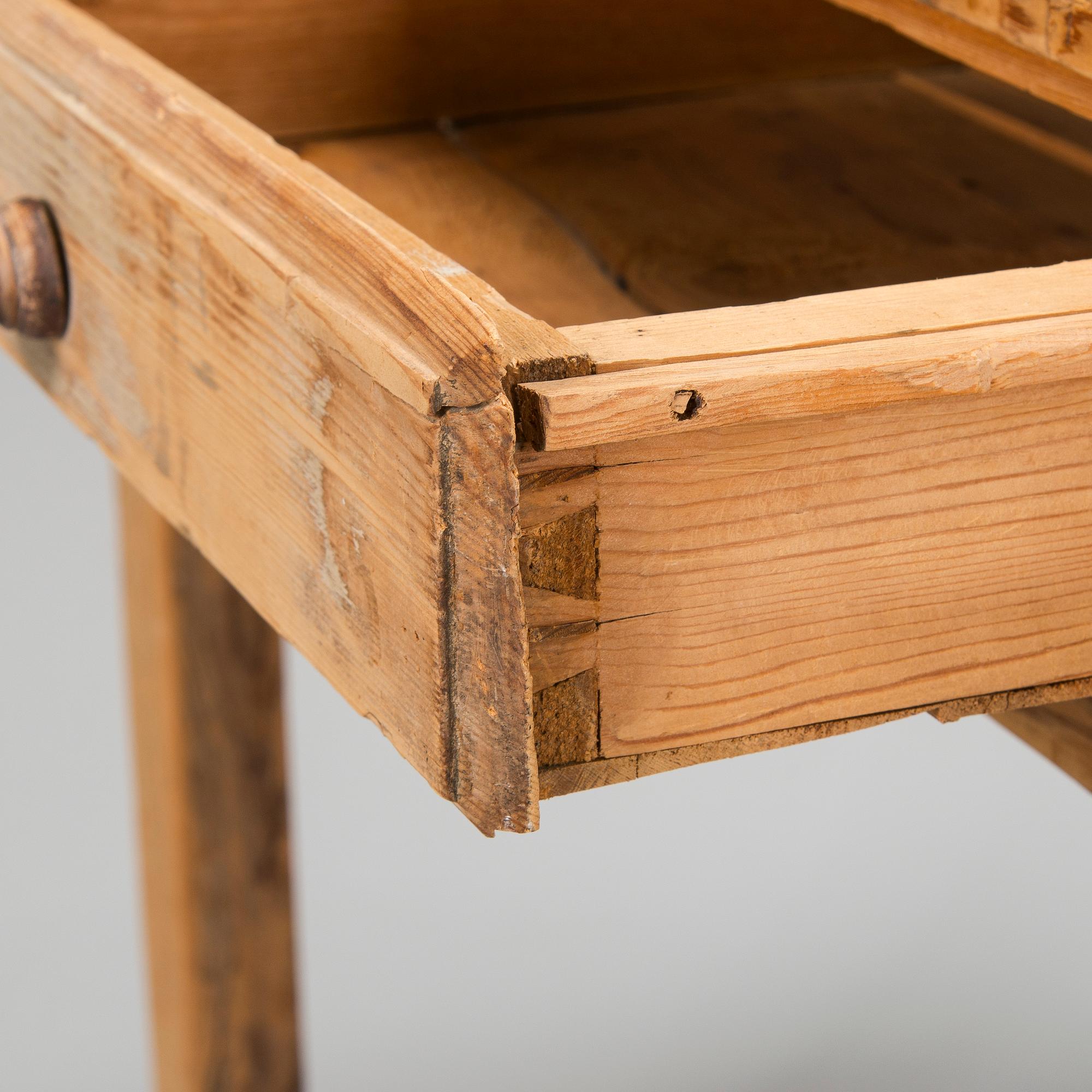 Bord/bakbord, 1700/1800-tal.