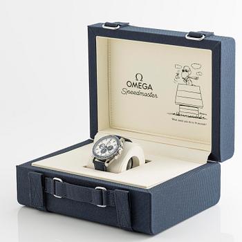 Omega, Speedmaster, Moonwatch, Professional, "Silver snoopy award" 50th Anniversary, ca 2023.