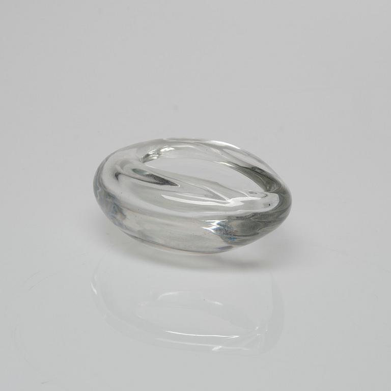 SKÅL, glas, signerad Tapio Wirkkala Iittala. 1900-talets mitt.