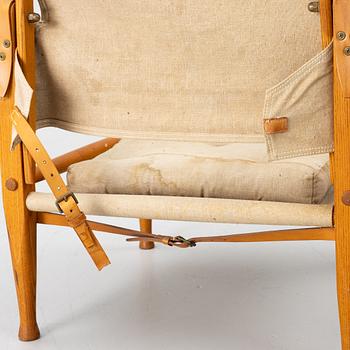 Kaare Klint, a pair of 'Safari Chair', Rud. Rasmussens Snedkerier, Denmark.