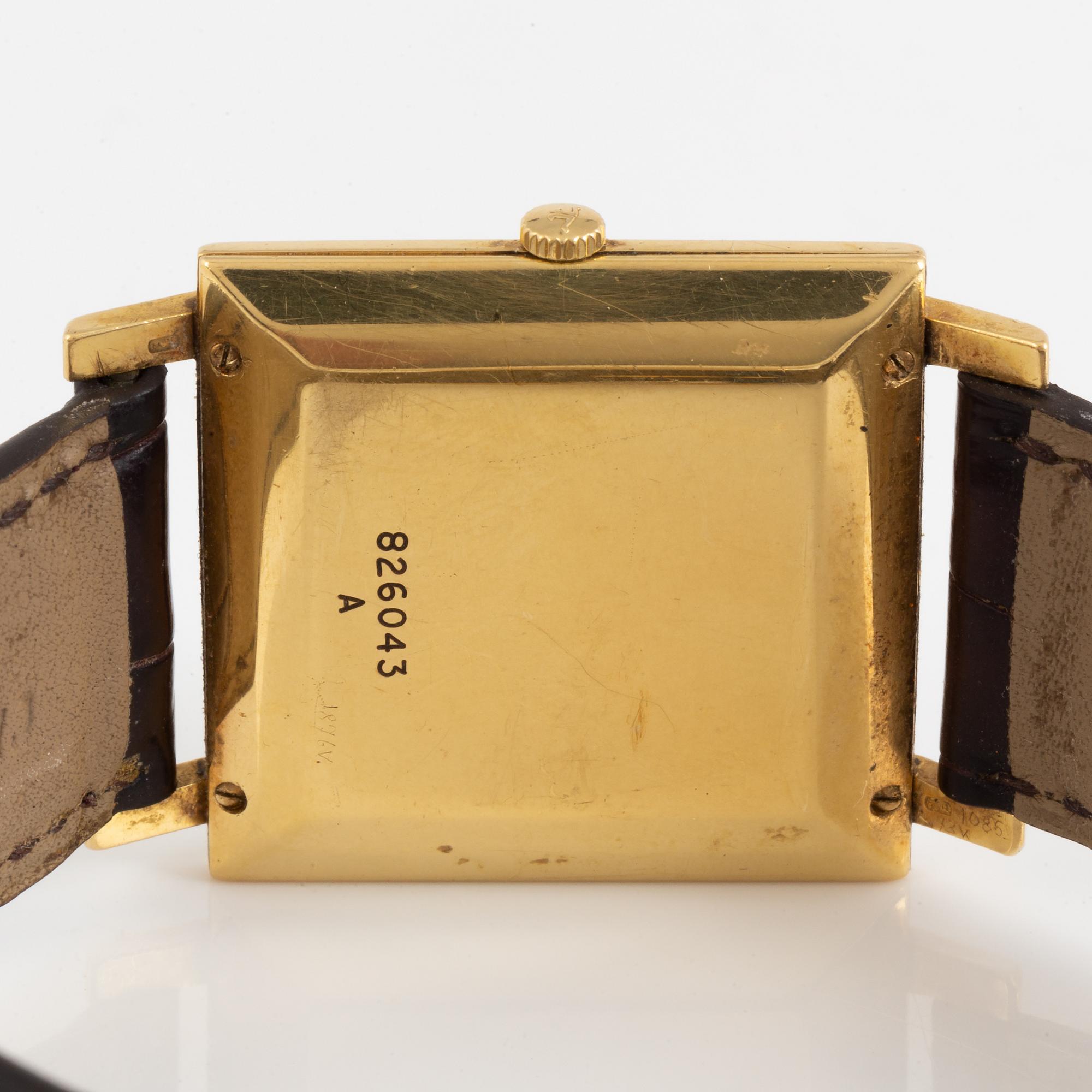 Jaeger-LeCoultre, wristwatch, 27 x 27 (36) mm.