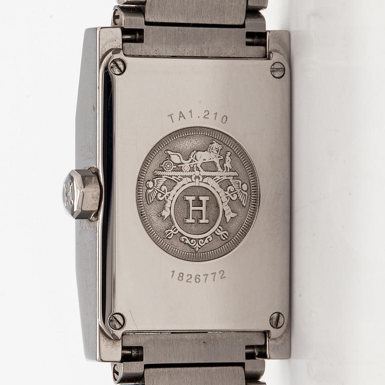 Hermès, Tandem, wristwatch, 18.5 mm.