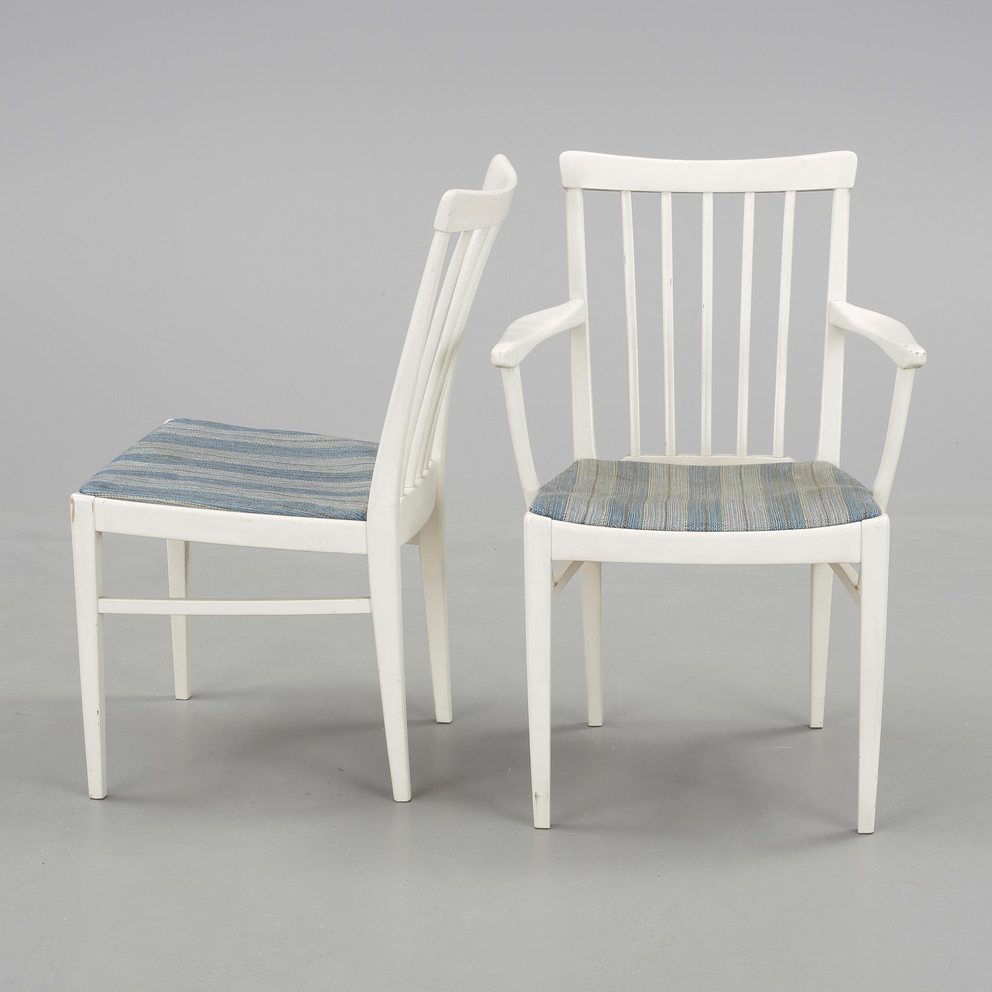 MATGRUPP, 4+2+1 delar, "Herrgården", Carl Malmsten, Bodafors, 1900-talets andra hälft.
