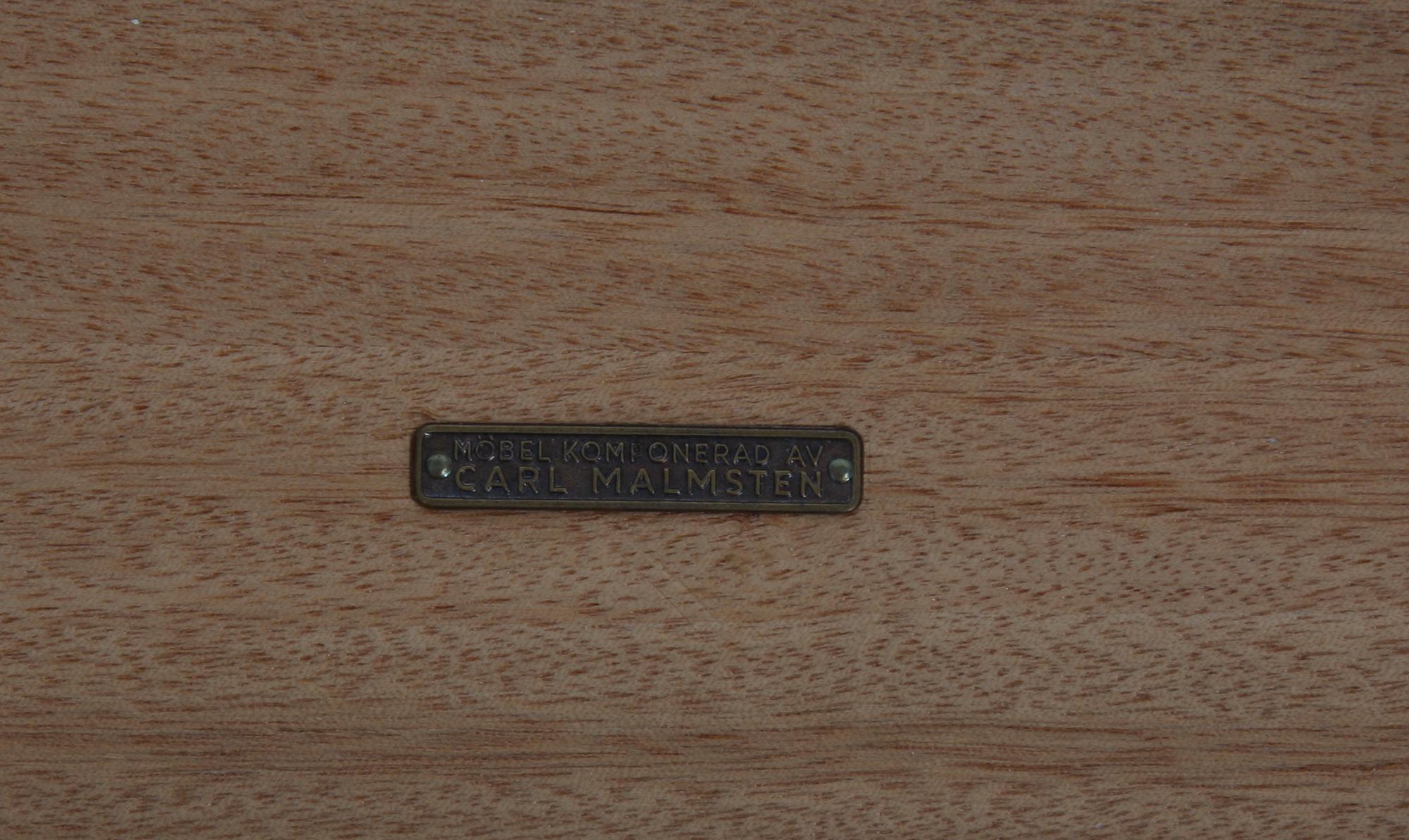 LAMPBORD, ett par. Carl Malmsten.