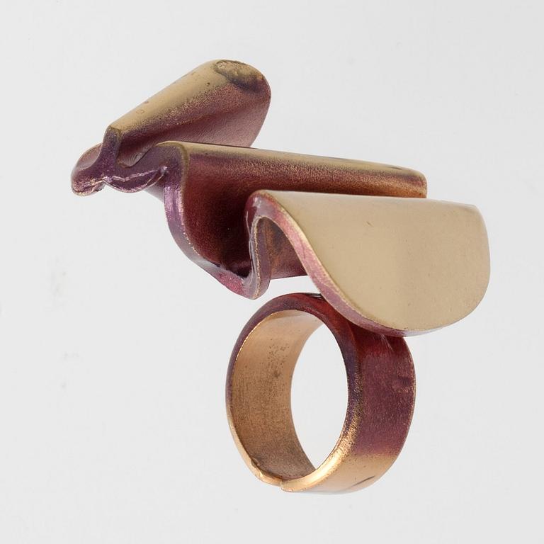 Björn Weckström, RING, eld brons, "Isotta Frascini" Lapponia 1971.