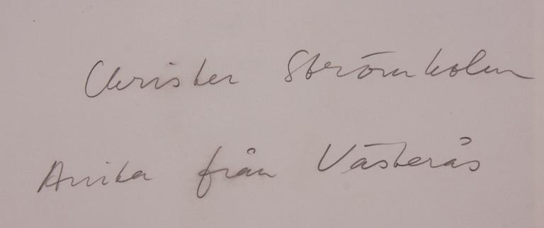 BOK, "Vännerna från Place Blanche",ETC 1983. 
+ 2 foton. Christer Strömholm.