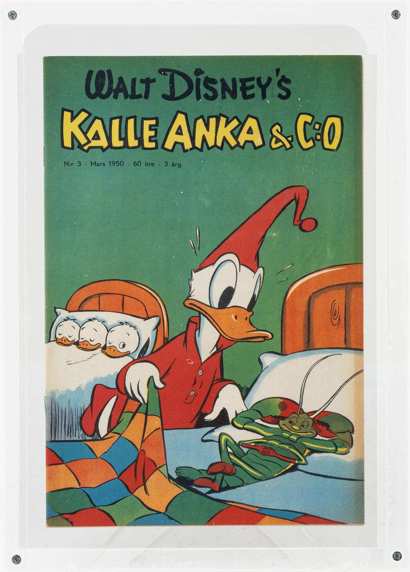 Comic book, "Donald Duck & Co" No. 3, 1950.