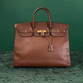 A "Birkin 40" handbag by Hermès 1999.