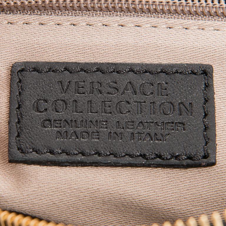 VERSACE, Hibiscus Leopard Print Duffel Bag.