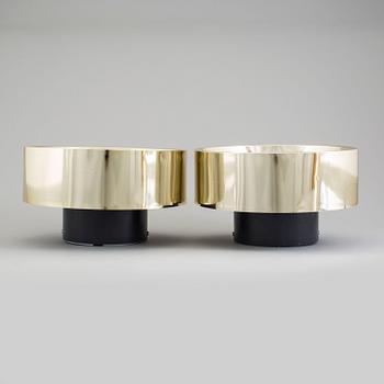 A pair of second half of the 20th century wall lights designed by Peter Celsing for Falkenbergs Belysning.