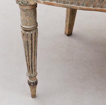 KARMSTOLAR, 1 par, Lindome, gustavianska, 1700-talets slut.