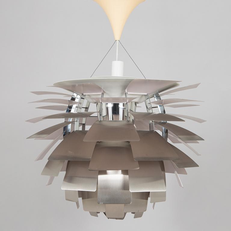 Poul Henningsen, kattovalaisin, "PH Artichoke / PH-Kotte", Louis Poulsen, Tanska, 1980-luku.