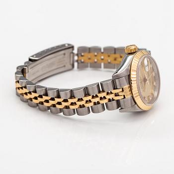 Rolex, Oyster perpetual, Datejust, armbandsur, 25 mm.