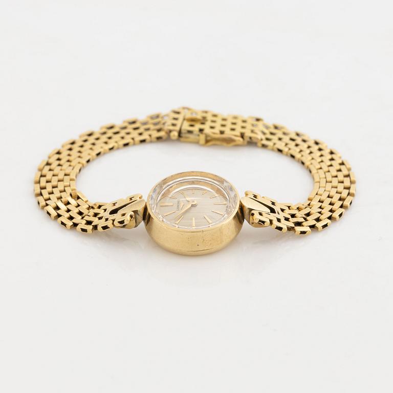 18K and 14K gold Longines ladies watch.