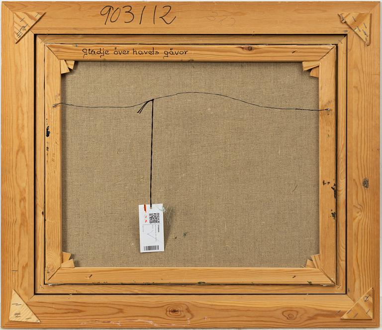 Boris Ninemae, Joy over the gifts of the sea.