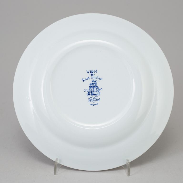 MATSERVIS, 67 delar, porslin, "Ostindia", Rörstrand, 1970/80-tal.