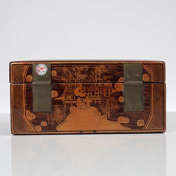 A Chinese box, early 1900.
