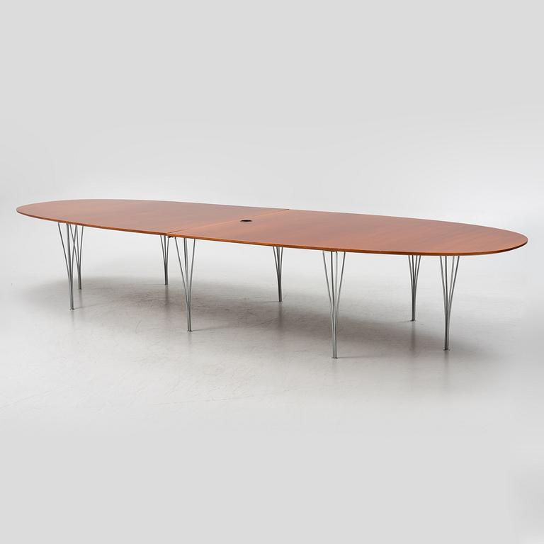 Bruno Mathsson & Piet Hein, bord, "Superellips", Fritz Hansen, Danmark, 1988.