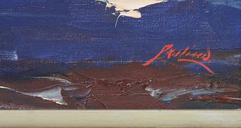 AXEL LIND, olja på duk, sign.