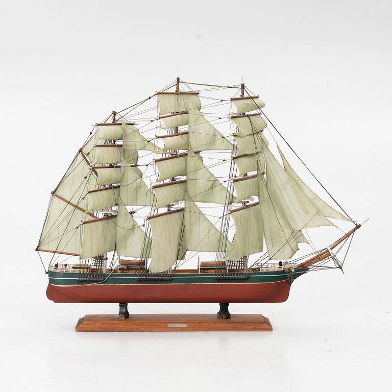 Ship model. 20th century.