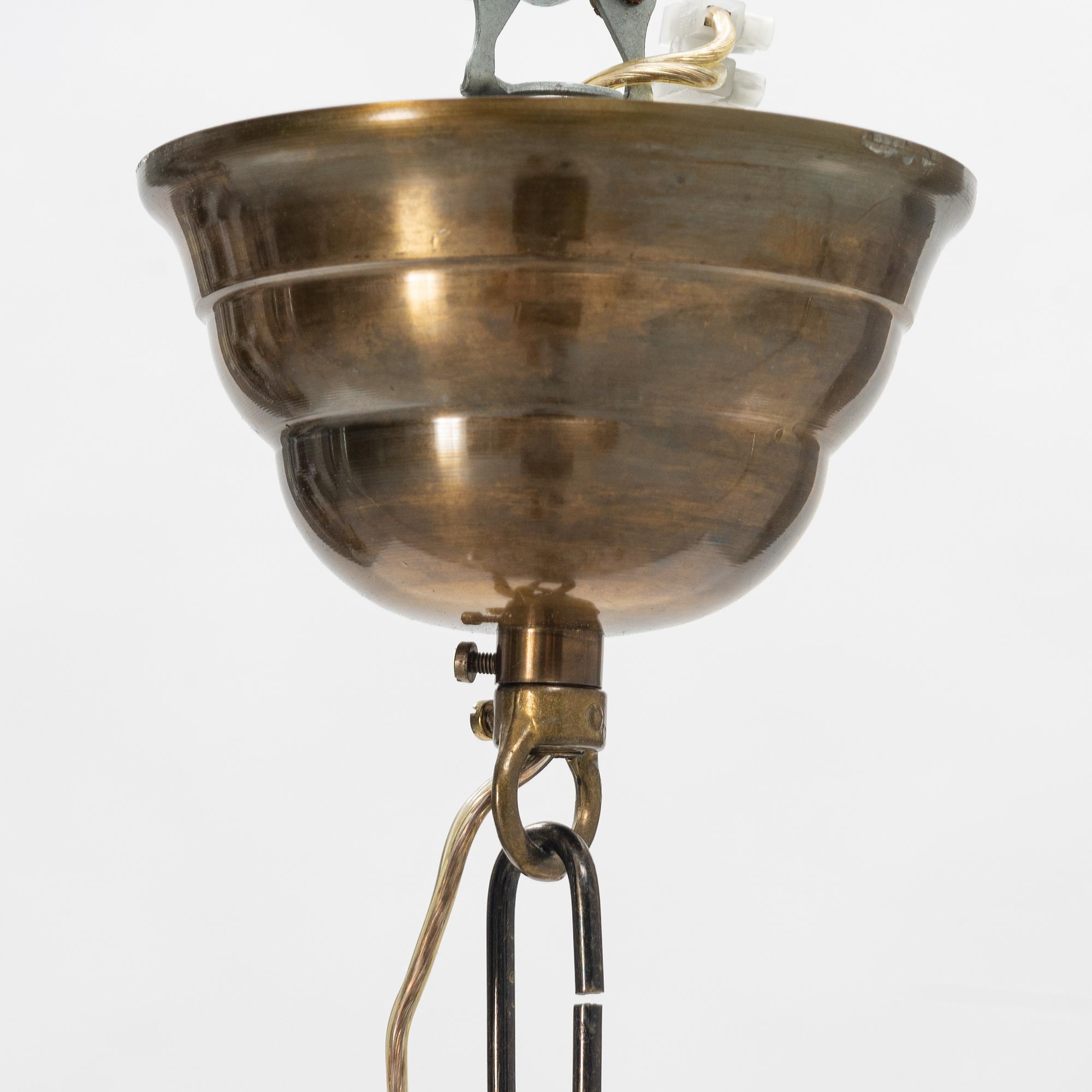 A Gustavian style chandelier, 20th Century.