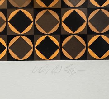 VICTOR VASARELY, färgserigrafi, signerad och numrerad 212/250.