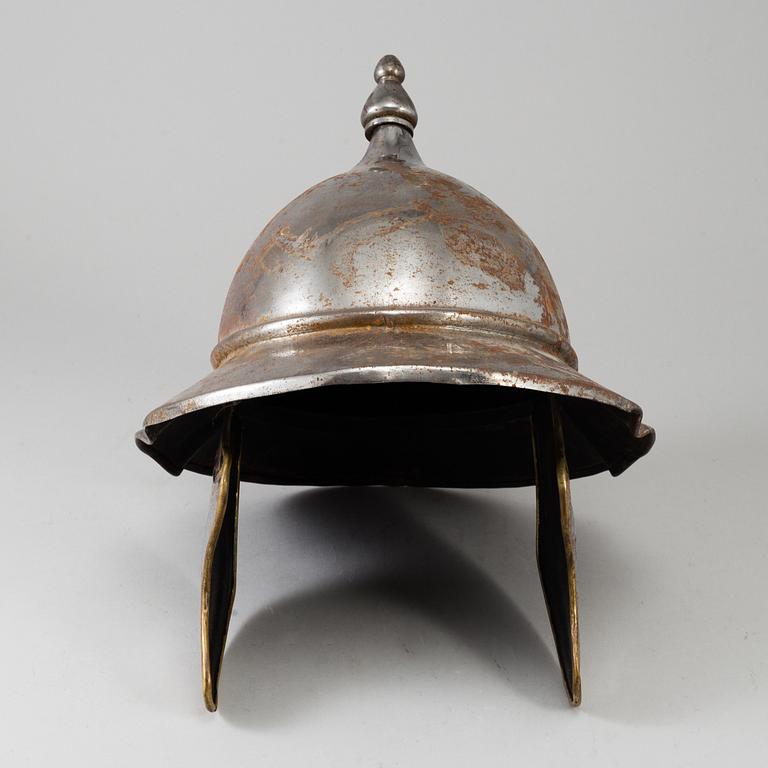 A 20th century replica helmet.