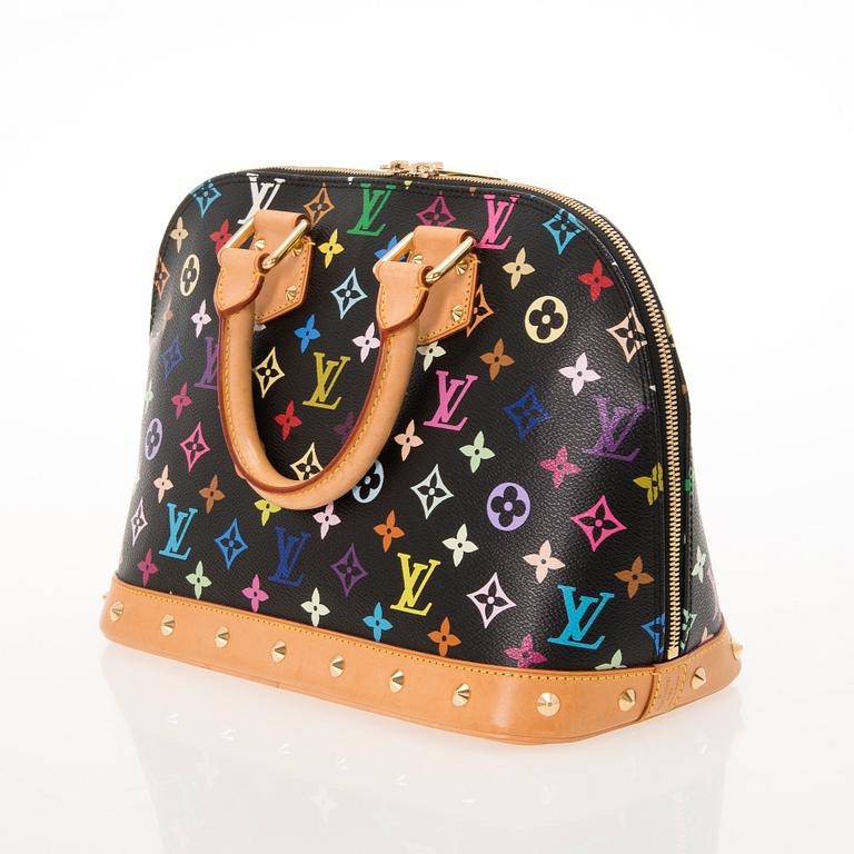 LOUIS VUITTON, "Black Multicolor Alma", LAUKKU.